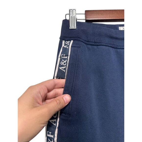 Abercrombie & Fitch Sweatpant Hoodie Set Women Small-Medium Blue Y2K 2000 School - Picture 14 of 16